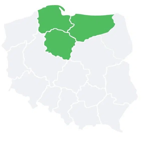 Medycyna publiczna - 
pomorskie, warmińsko-mazurskie, kujawsko-pomorskie