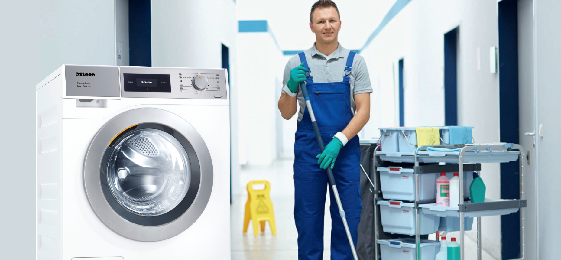 Pralnica do mopów Mopstar