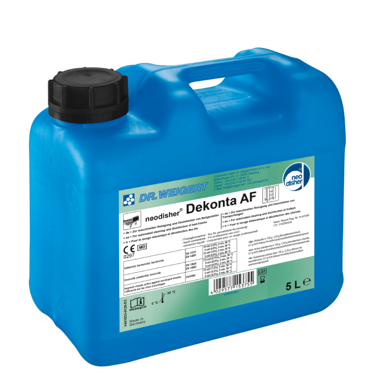 neodisher® Dekonta AF – płynny koncentrat do maszynowego mycia i dezynfekcji masek oddechowych i innych ŚOI - min_1