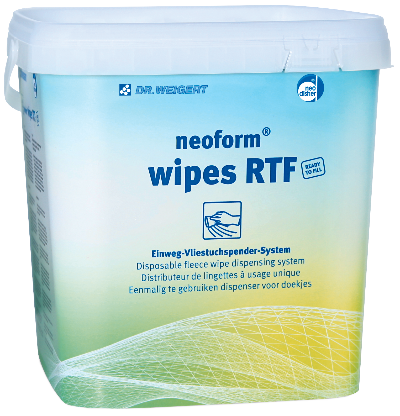 neoform® wipes RTF – wydajny system jednorazowy do bezpiecznej dezynfekcji masek oddechowych i innych ŚOI
